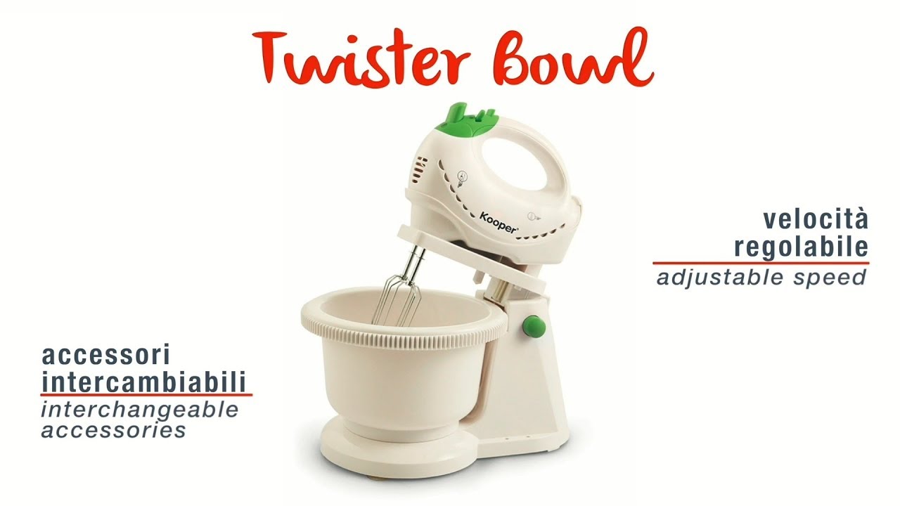 Kooper -  Twister Bowl sbattitore elettrico - 2151432