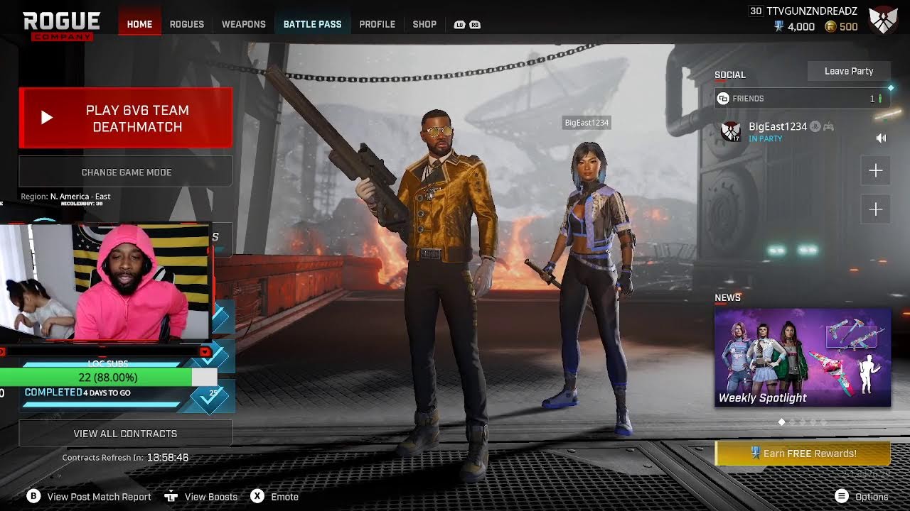 🔴LIVE🔴 🌟Rogue Company | GRINDING to level 30 for Rank | Playing w/ viewers🌟