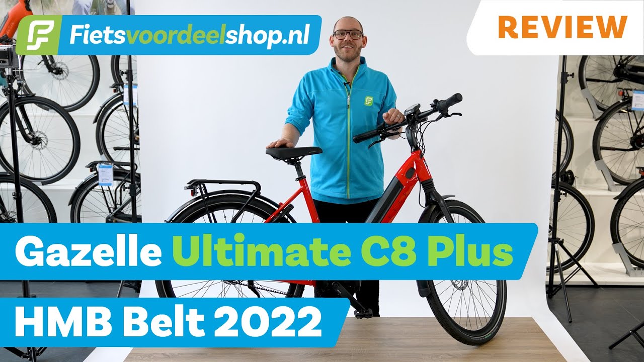 Gazelle Ultimate C8 Plus HMB Belt 2022 - Fietsvoordeelshop.nl