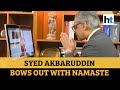 Watch: India's UN envoy Syed Akbaruddin bows out with a Namaste, Tirumurti replaces him
