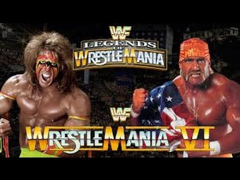WWE 2K15# The Ultimate Warrior Vs Hulk Hogan In Wrestlemania 6
