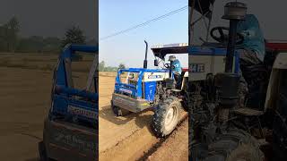 Swaraj 744 FE 4wd tractor performance in potato seeding