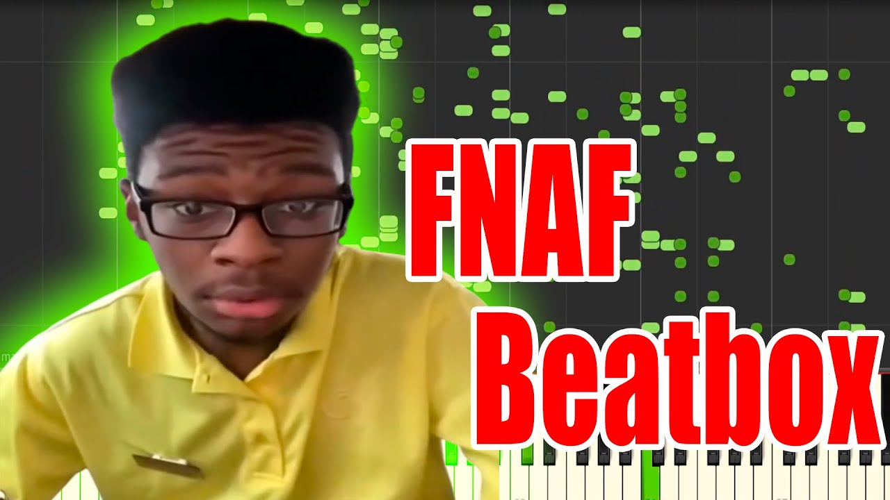 FNAF Beatbox but it's MIDI (Auditory Illusion) | FNAF Beatbox Piano sound