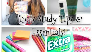 Celebrity Finals Week; Study Tips & Essentials! Wealth