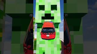 Cars vs Creeper Explosion Test💥Part 4 #shorts