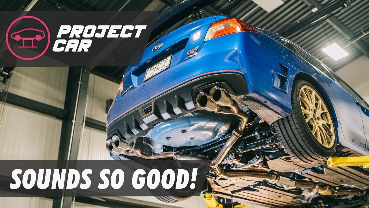 Making our STI Type RA Louder with a Magnaflow Catback! YouTube