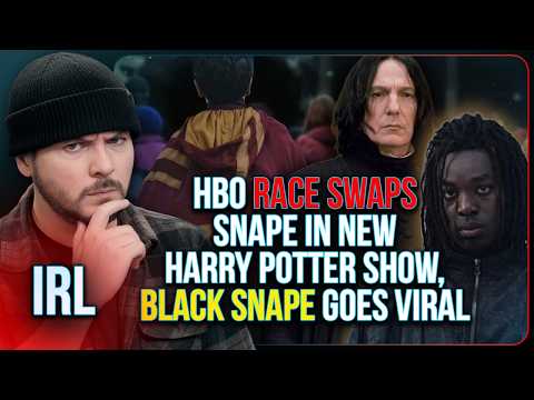HBO RACE SWAPS Snape In New Harry Potter Show, Black Snape GOES VIRAL