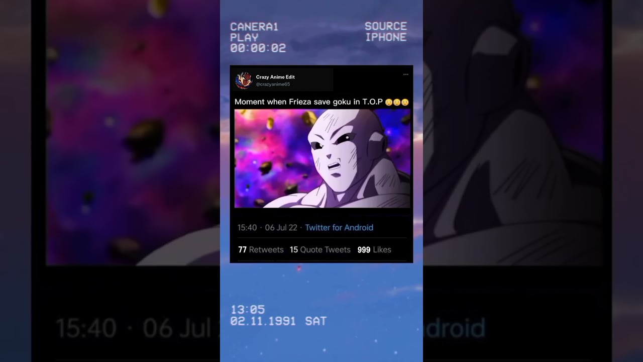 dragon ball super| Frieza Save Goku😨😱|#shorts#short