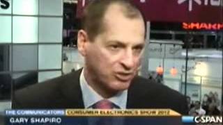 C-SPAN interveiw with Gary Shapiro at the 2012 International CES