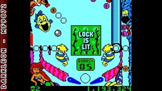 Game Boy Color - Disney's The Little Mermaid II - Pinball Frenzy © 2000 Nintendo - Gameplay screenshot 3