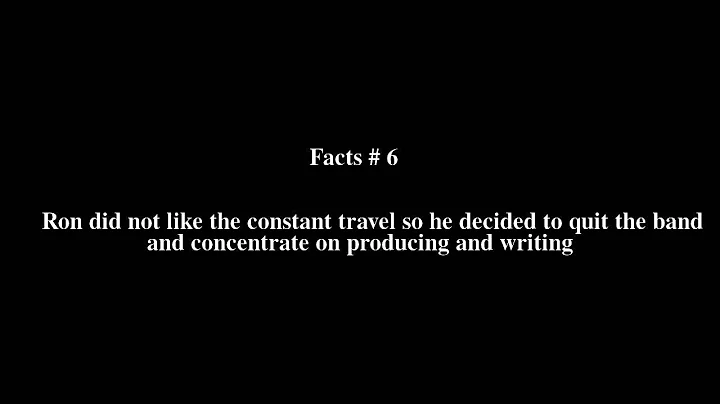 Ron Kersey Top # 12 Facts