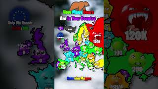 #map #mapper #maps #mapping #geo #geography #europe #shorts  #usa #bears #population