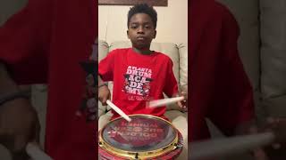 Drum Teacher and Students Play Snare Drum Rudiment Lesson 25