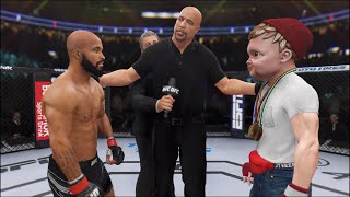 Hasbulla vs. Demetrious Johnson - EA Sports UFC 4 - Crazy UFC 👊🤪