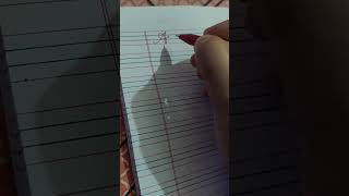 How to write A in cursive writing.#cursivewriting #cursive #handwriting #wriring #essaytyper #paper