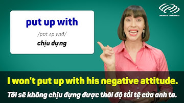 Từ vựng tiếng Anh cơ bản - 15 CỤM ĐỘNG TỪ BA CHỮ CĂN BẢN [Tiếng Anh giao tiếp Langmaster]