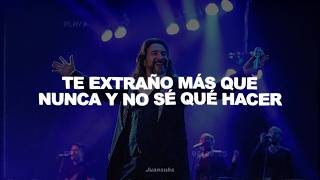 Marco Antonio Solís - Si No Te Hubieras Ido (Letra/lyric)