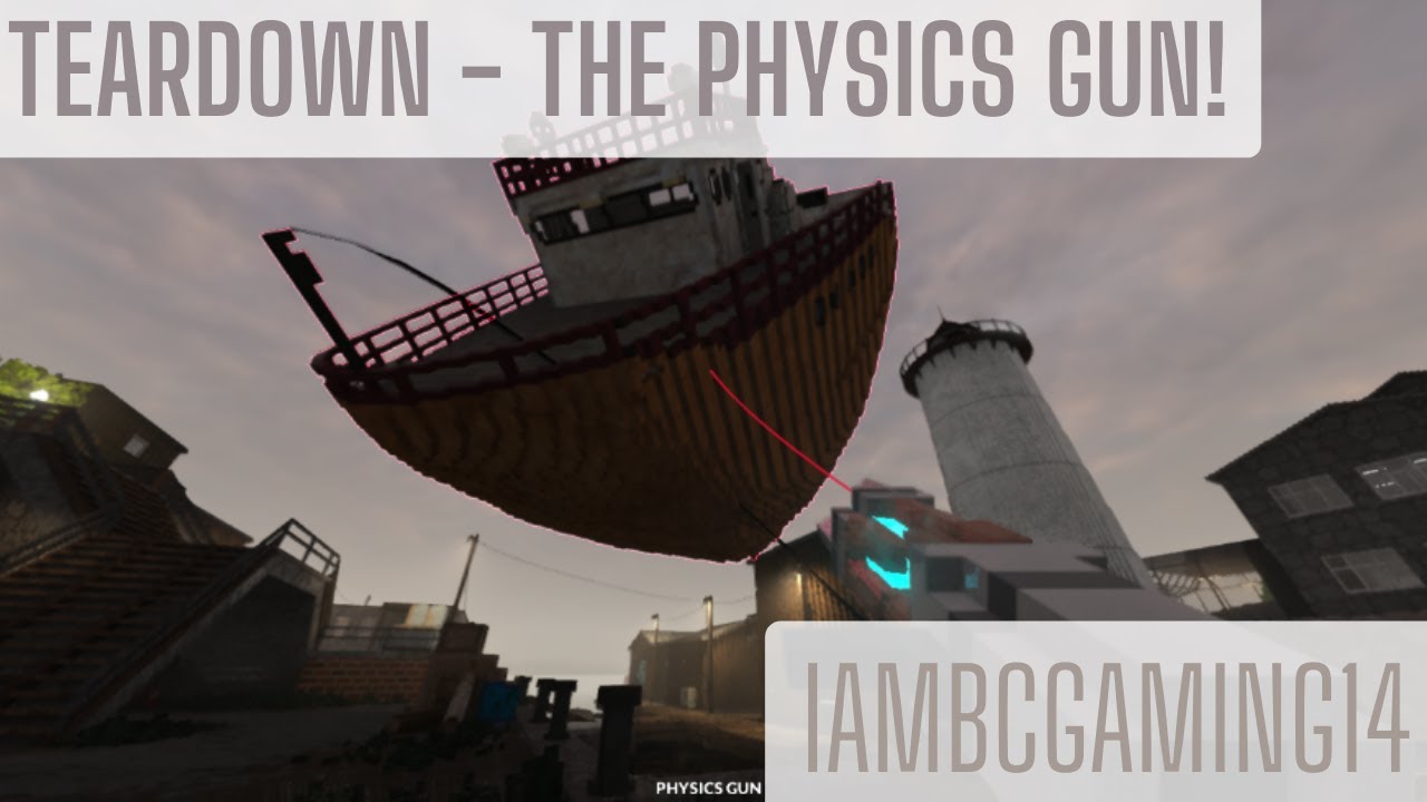 Teardown The physics gun! YouTube