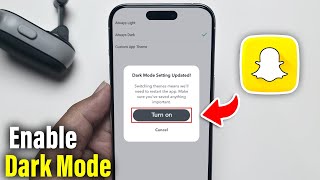 Celebrity How to turn snapchat into dark mode (Quick & Easy) Profile