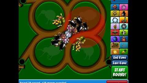 Bloons Tower Defense 4 - Track 3- Hard - No Banana