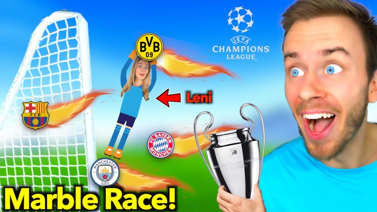 CL Marble Race BATTLE: Fabiano VS Leni! 🤣🔥 (extrem spannend!!)