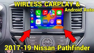 Wireless CarPlay and Wireless AndroidAuto in Nissan Pathfinder 2017, 2018 and 2019 screenshot 5