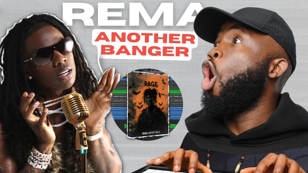 Rema Bat How I Made a Rave Afrobeat for Rema (Logic Pro Tutorial) - YouTube