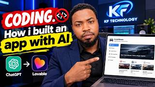 I Built an App Without Coding Using AI! 🤯 ChatGPT + Lovable Tutorial News