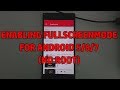 Set fullscreen mode android 567 no root 4k