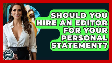 Should You Hire An Editor For Your Personal Statement? - Law School Prep Hub