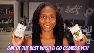 This Is THE PERFECT FALL Wash & GO Combo!!| The DOUX's Honey Dip Gel & Block Star Mousse