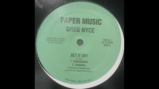 Greg Nice - Set It Off (Acapella) - Prod. by Salaam Remi