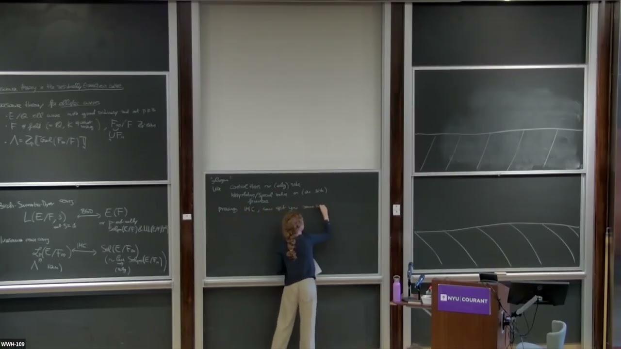 Giada Grossi: Iwasawa Theory in the Residually Eisenstein Case