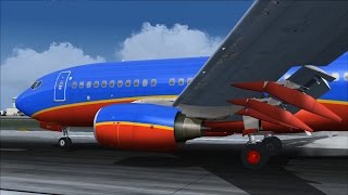 TDS Boeing 737-700 Suspension Tweak Test [FS2004]