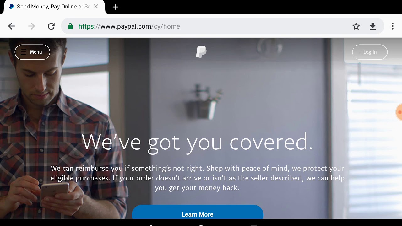 PayPal Lock My Account YouTube