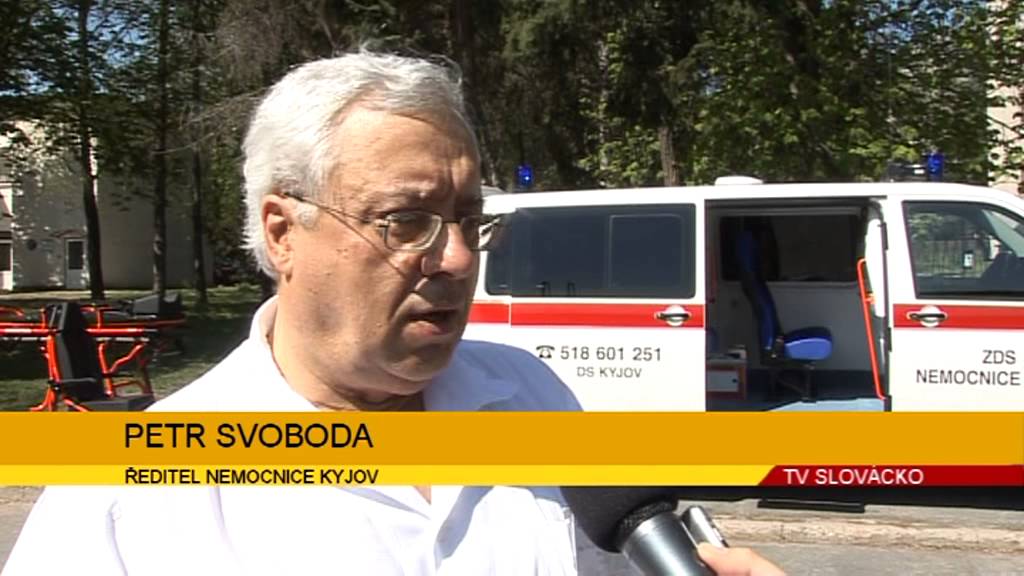 TV Slovácko: Kyjov - Město koupilo nemocnici novou sanitku