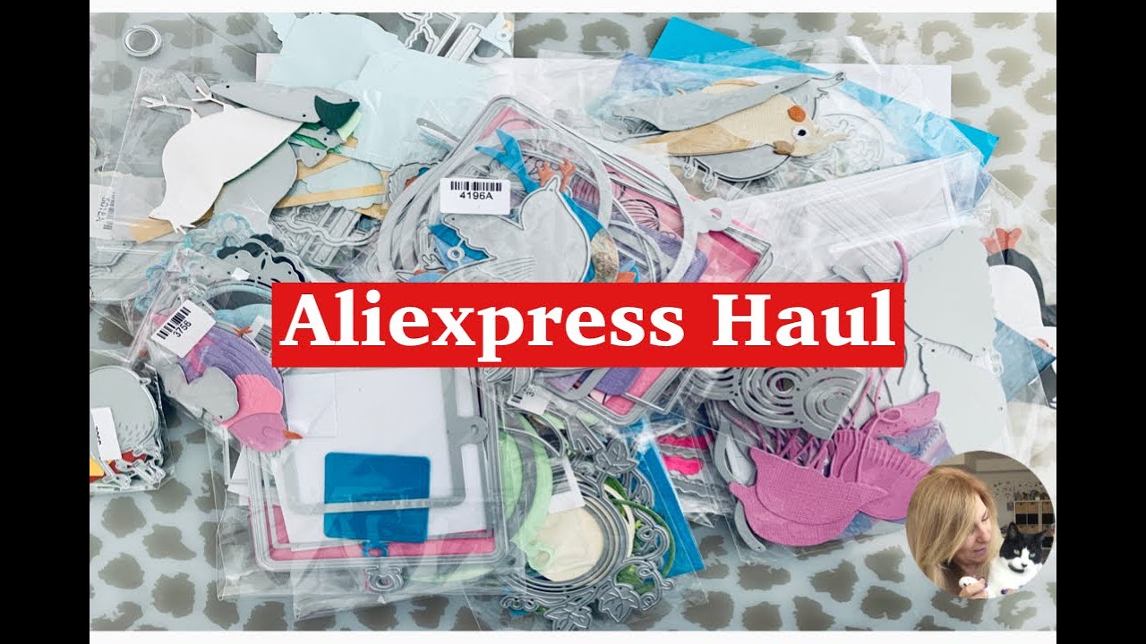 Aliexpress Haul with Samples // Crafty Haul YouTube
