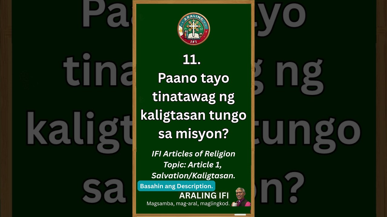 Paano tayo tinatawag ng kaligtasan tungo sa misyon?