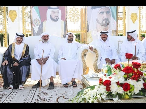 محمد بن راشد يحضر أفراح الفلاسي والكتبي