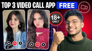 Top 3 Free Video Call Apps | Video Call App 2025 | 2025 best video chats apps | New Video Call App