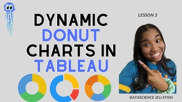 How to Make a Donut Chart in Tableau:  Tableau for Beginners (Lesson 3)