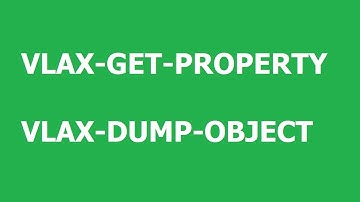 Hoe u objecteigenschappen kunt lezen met behulp van Visual Lisp ActiveX-methoden in AutoCAD