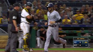 SD@PIT: Asuaje scores on Spangenberg's walk