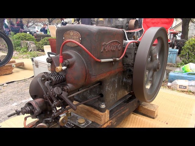 1940s MIURA Diesel-fuel Engine Type SB [Old Engines in Japan 