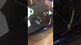 24V DC fan connected to an Apex FMM module