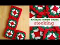 How To Crochet A Nostalgic Granny Stocking, Episode 270