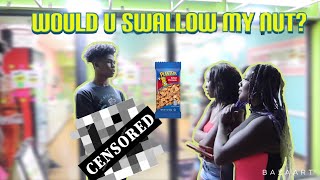 WOULD YOU SWALLOW MY NUT?💦🥜| Public Interview