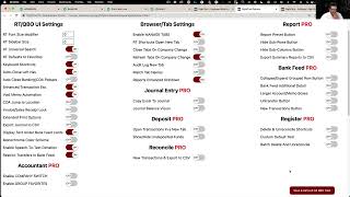 RightTool: Match Browser Tab Names to their screens in QuickBooks Online