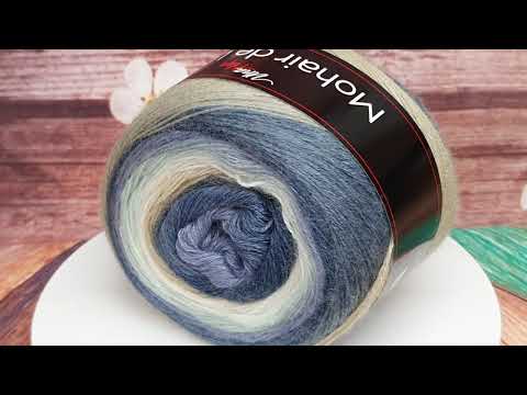 Video: Příze Mohair de Luxe, 7403