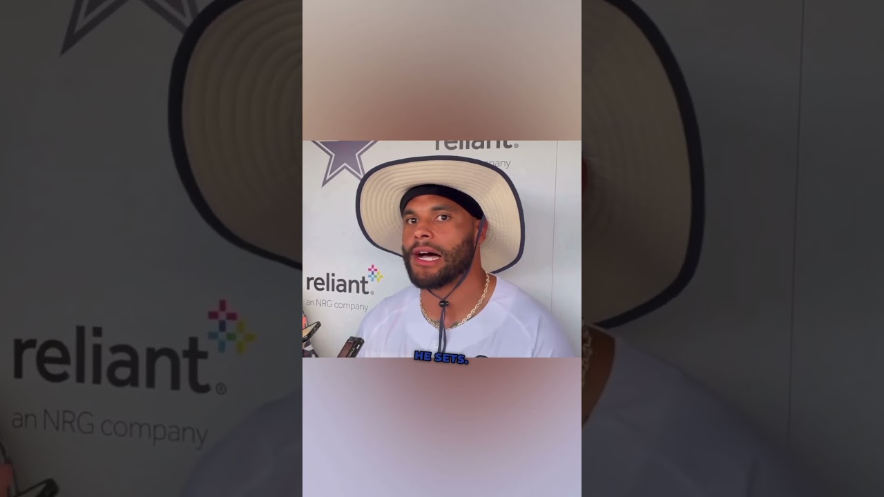 WATCH: Dak Prescott’s first comments on Ezekiel Elliott’s return to Cowboys.. #dallascowboys #thedakattack